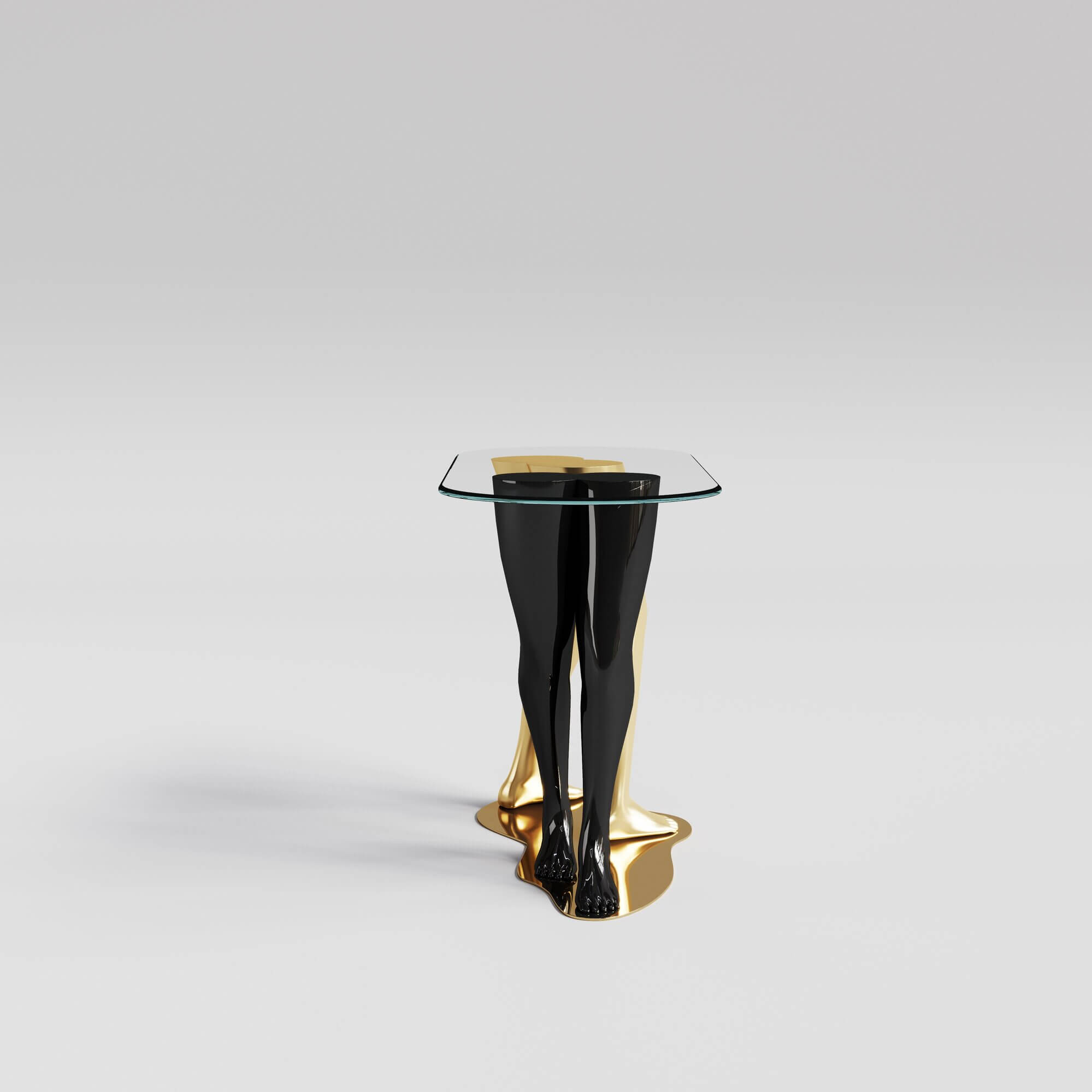 Monroe CN - Gold Leaf, Black Lacquer , Brass Plate__11