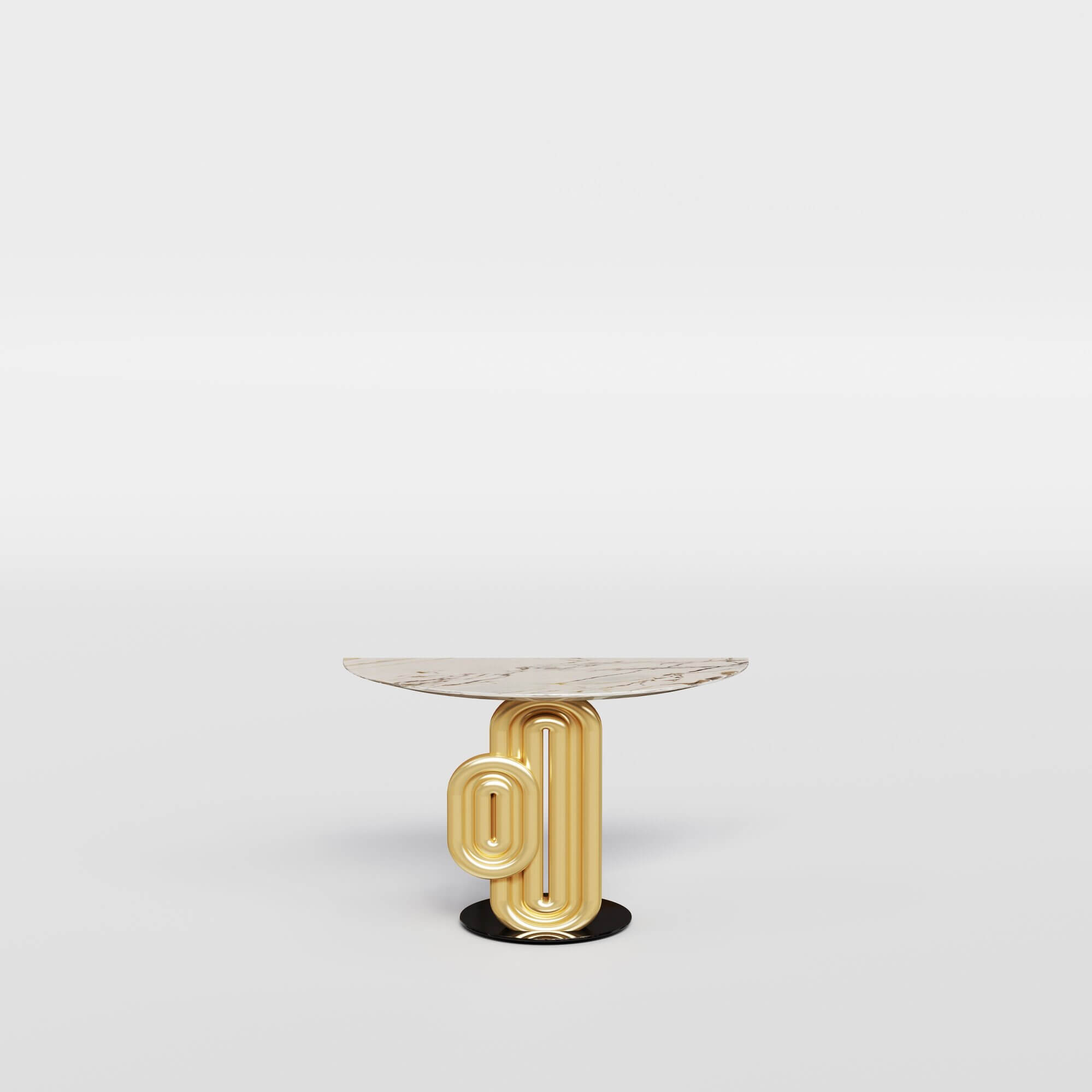 Oblong Tall Side Table__2