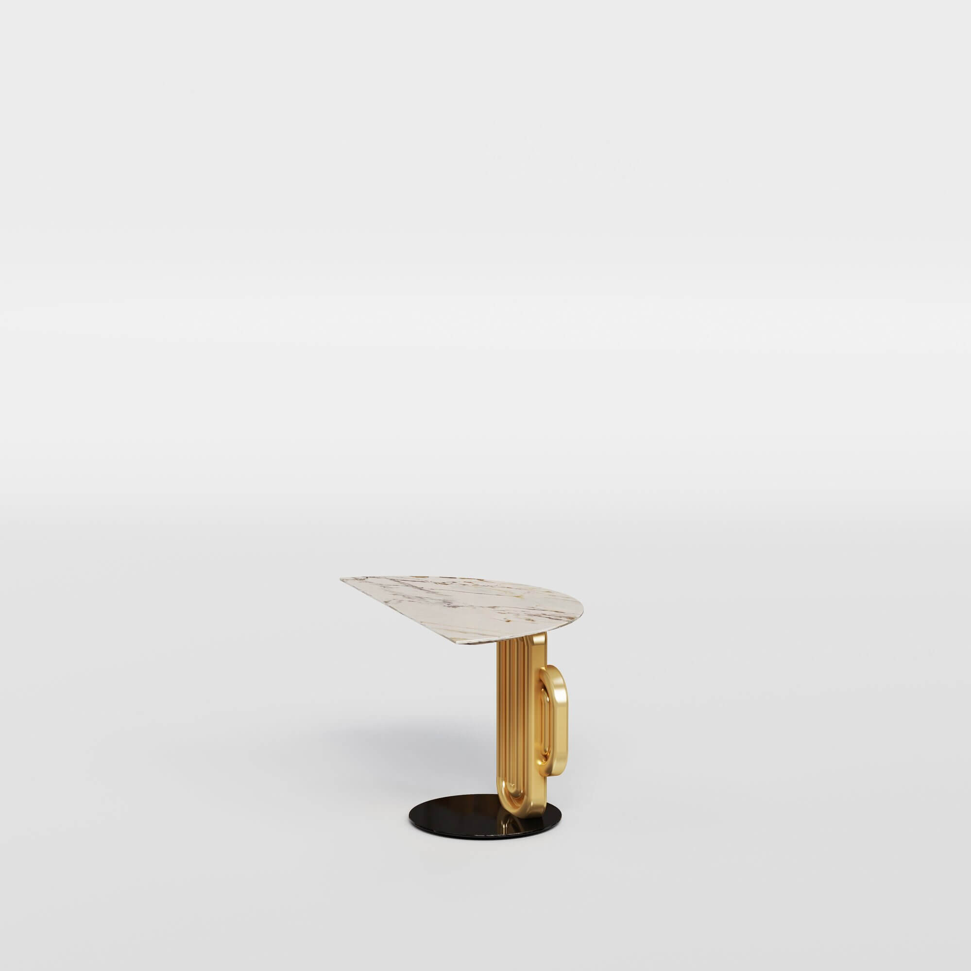 Oblong Tall Side Table__4