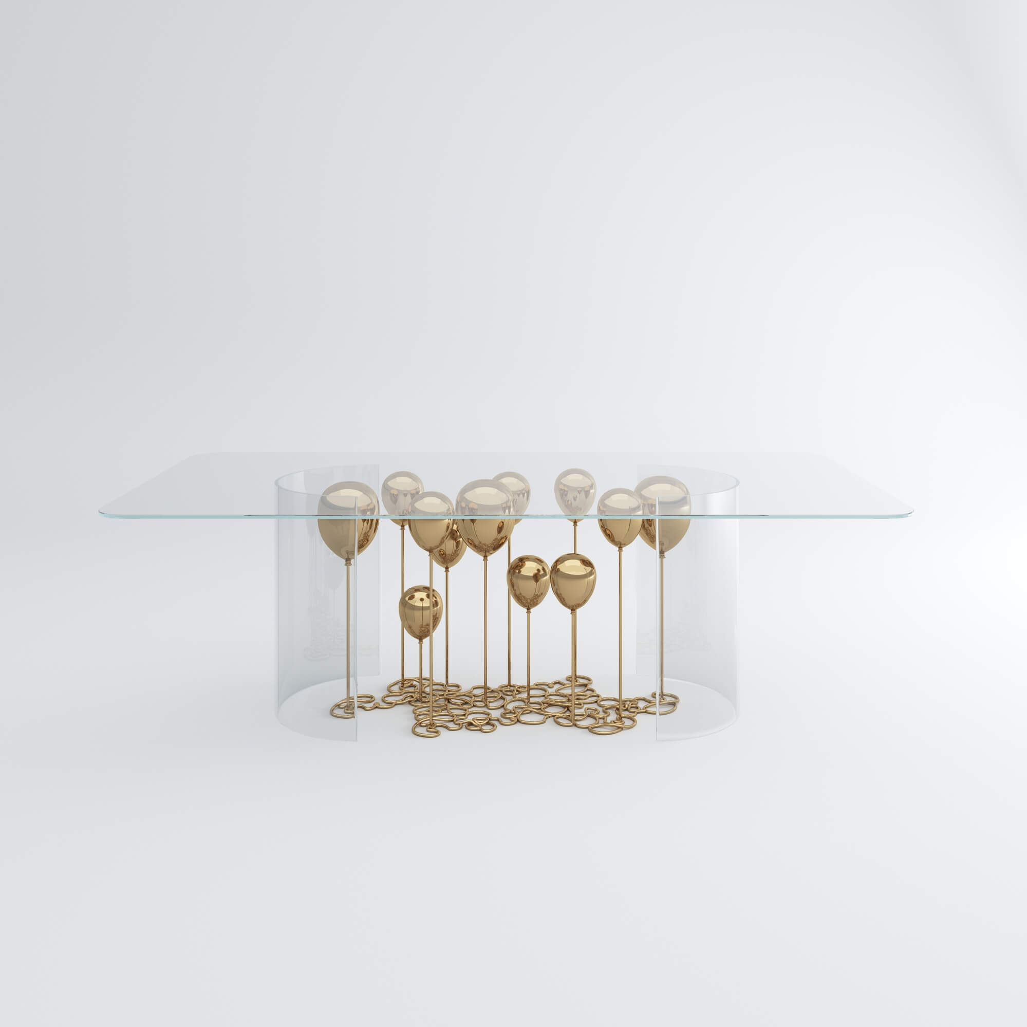 Gubbara_Goldleaf - Brass_DT_Front View