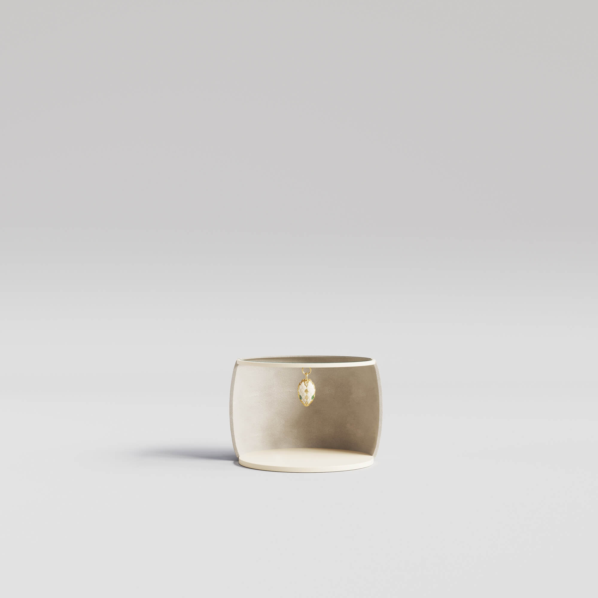 serpenti side table - metalic pearl__2