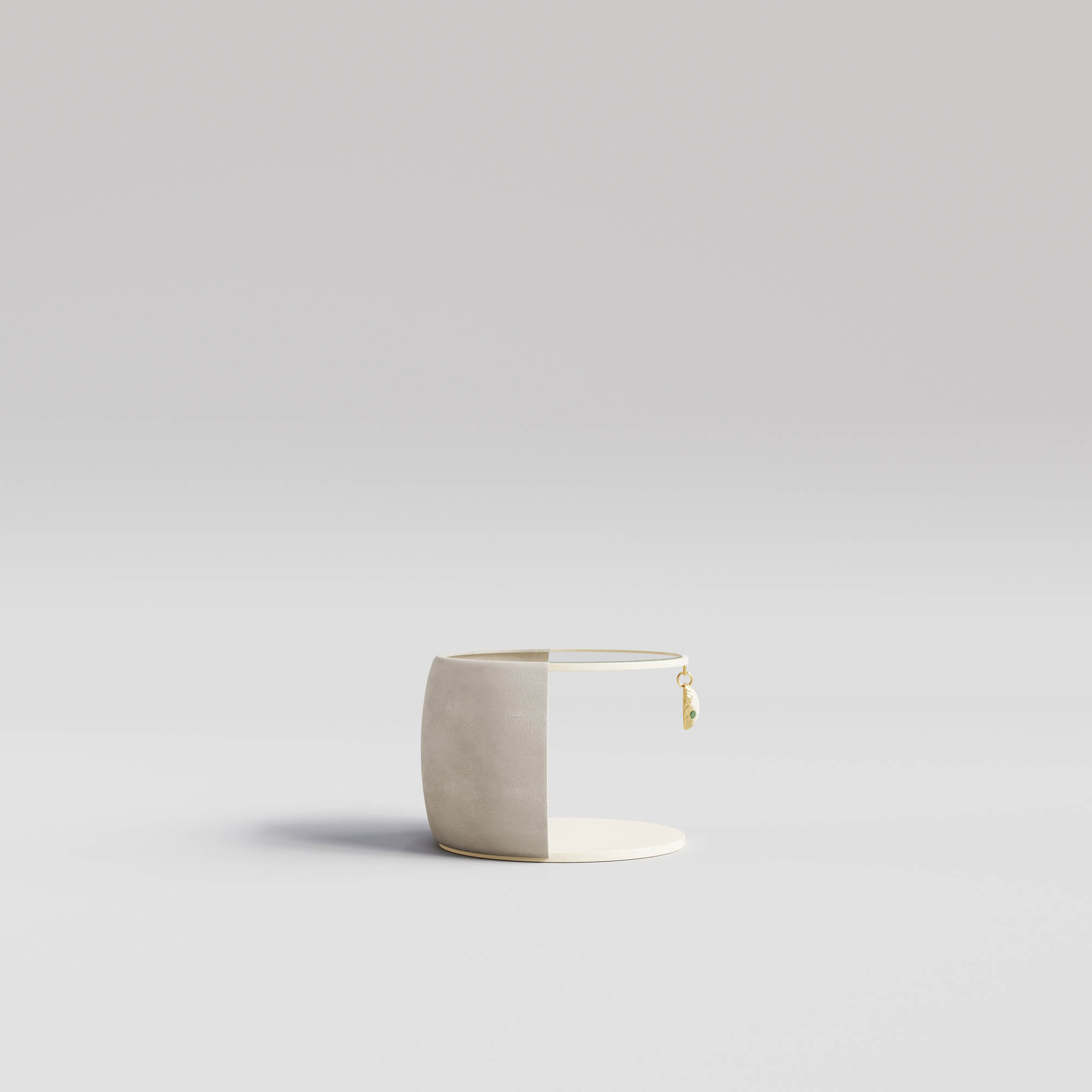 serpenti side table - metalic pearl__4